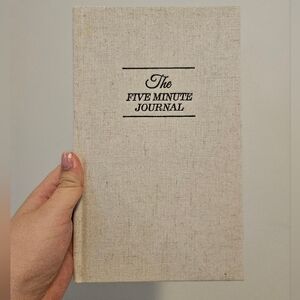 The Five Minute Journal in Cream
